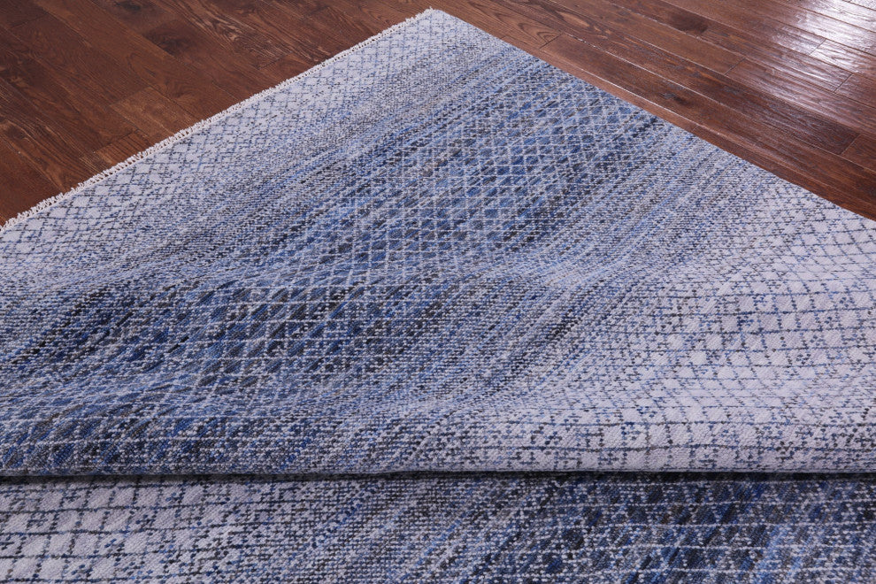 10' 1" X 14' 0" Hand Knotted Savannah Grass Wool Rug - Q13177