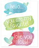 Sweet Conversation 16x20 Canvas Wall Art