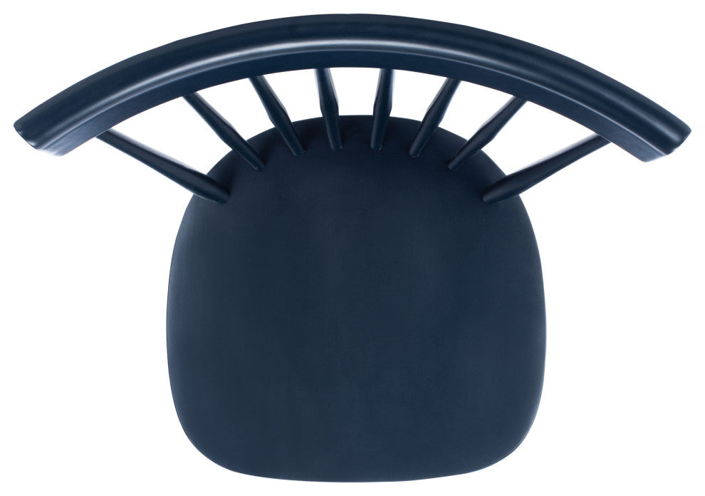 Safavieh Parker Spindle Dining Chair, Set of 2, Navy