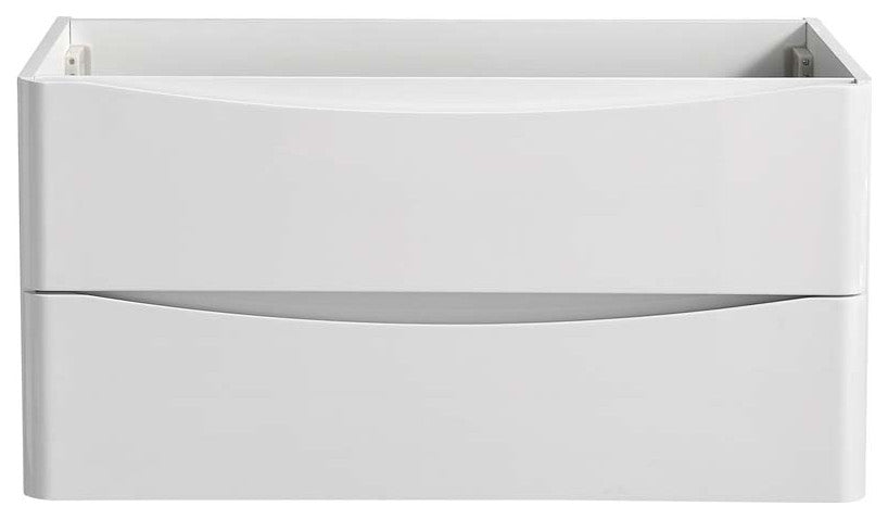 Fresca Tuscany 36" Gloss White Wall Hung Cabinet