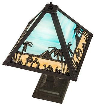 16H Camel Mission Table Lamp