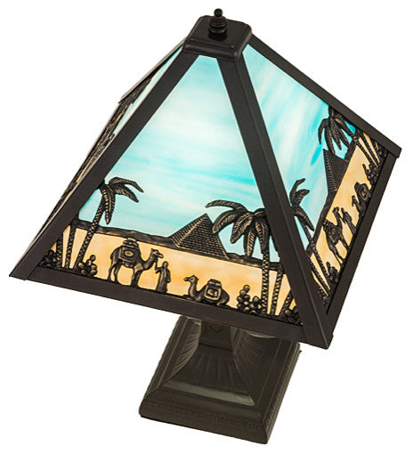 16H Camel Mission Table Lamp