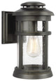 Murray Feiss Newport One Light Outdoor Wall Sconce OL14301ANBZ