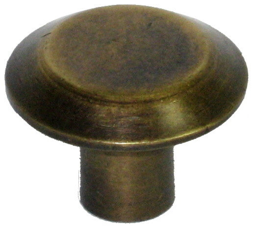 Knob With Beveled Edge, No Back Plate