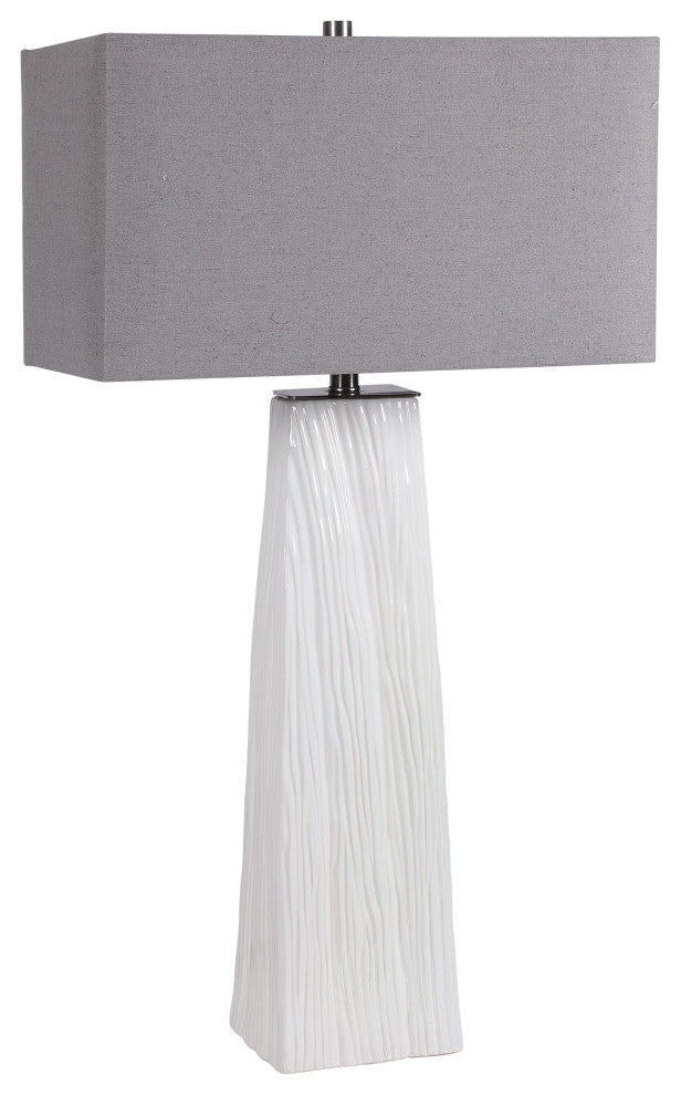 Uttermost Sycamore White Table Lamp