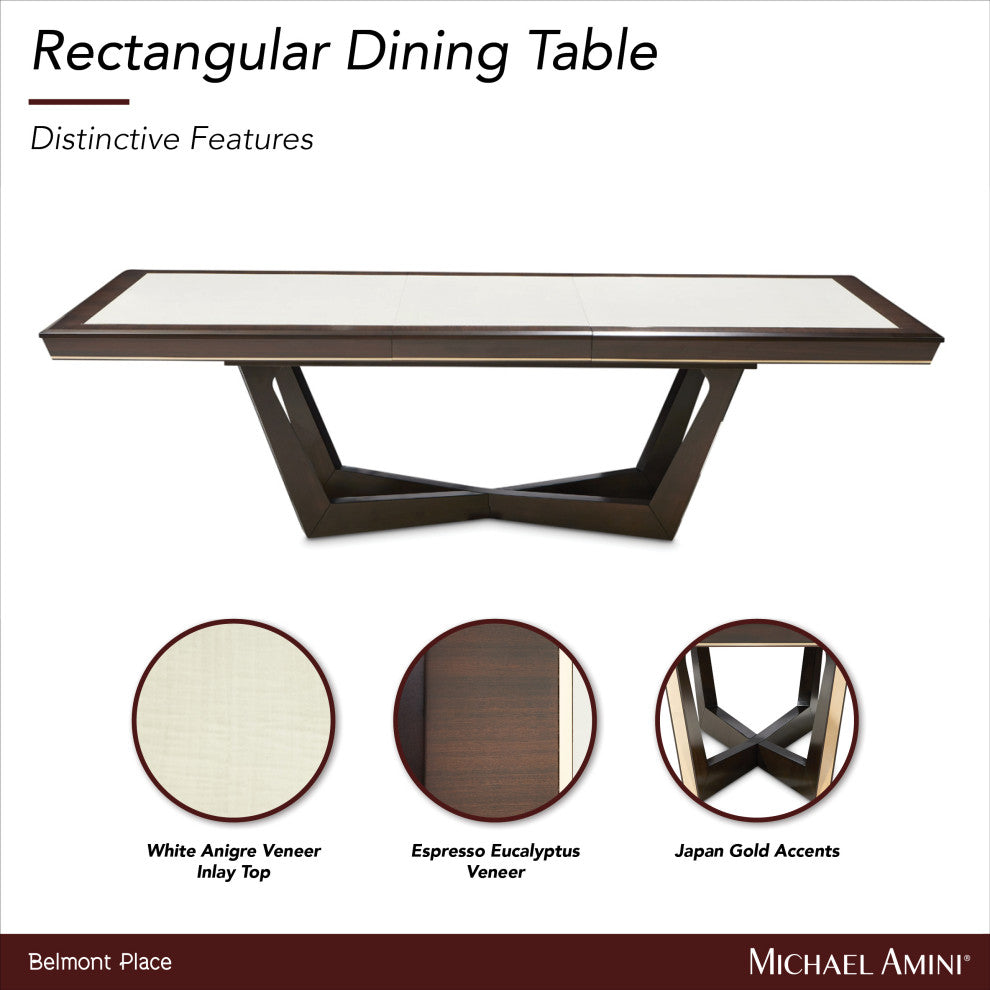 Belmont Place Dining Table Espresso