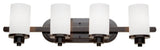 Parkdale - 4-Light Bathroom Vanity - Oil Rubbed Bronze