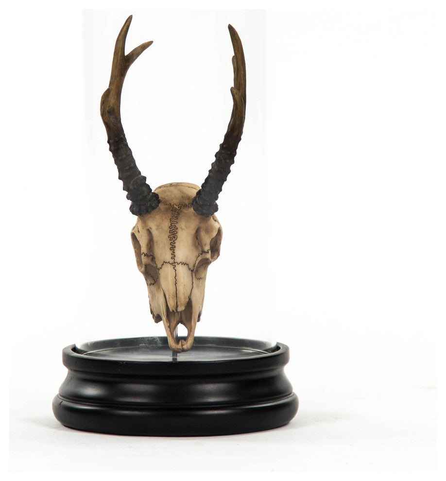 Deer Skull Statue With Cover
