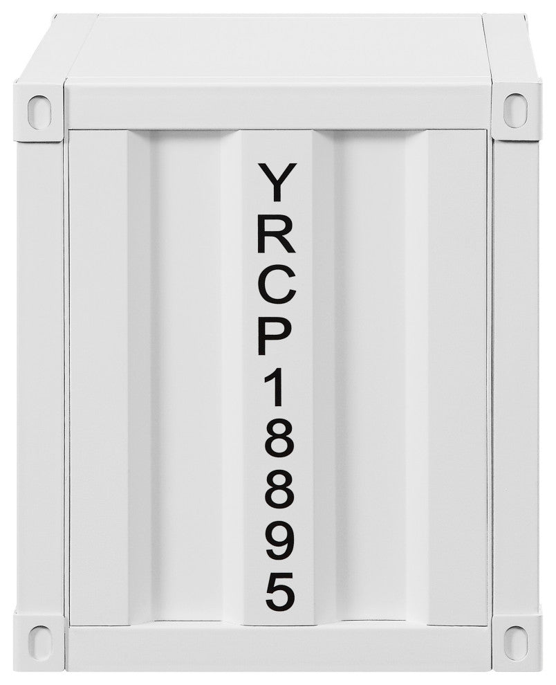 ACME Cargo Nightstand, White