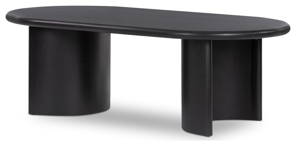Paden Coffee Table-Aged Black Acacia