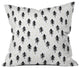 Deny Designs Little Arrow Design Co Winter Pines Throw Pillow, 20"x20"