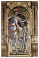 "Madonna and Child, From The Polyptych of Saint Martin" Paper Art, 17"x24"