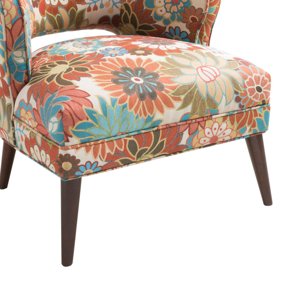 Madison Park Open Back Accent Chair, Floral