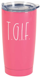 Tumbler, Thank God Forgiven, Pink, 20oz