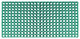 A1HC Rubber Grill Indoor/Outdoor Large Double Door Doormat, 19.6"x39.3", Green