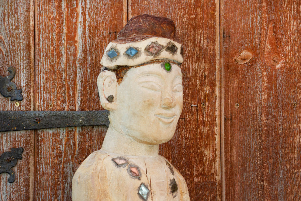 19th Century Burmese Jeweled Buddha