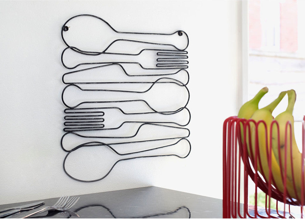 Dinner Time Metal Wall Art