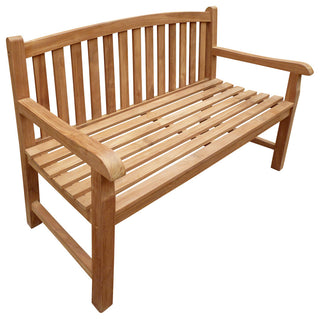 Seven Seas Teak Oval Bench
