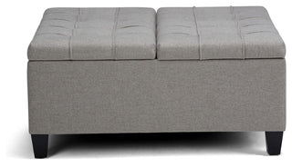 Harrison Coffee Table Storage Ottoman