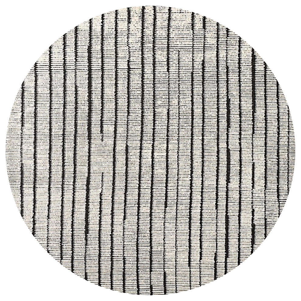 Ahgly Company Indoor Round Mid-Century Modern Area Rugs, 8' Round