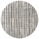 Ahgly Company Indoor Round Mid-Century Modern Area Rugs, 8' Round