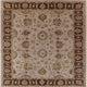 Ahgly Company Indoor Square Mid-Century Modern Area Rugs, 5' Square