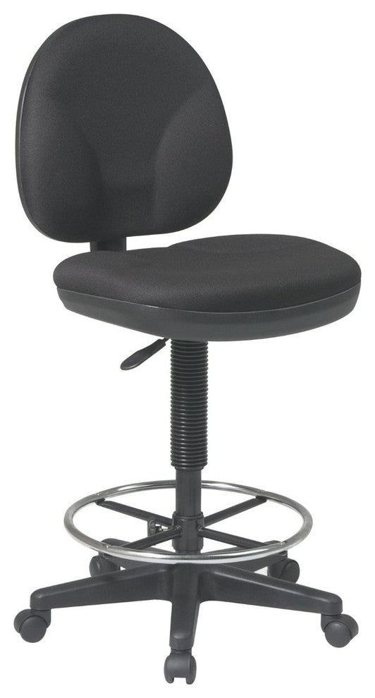 Sculptured Seat and Back Drafting Chair