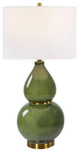 Uttermost Gourd Green Table Lamp