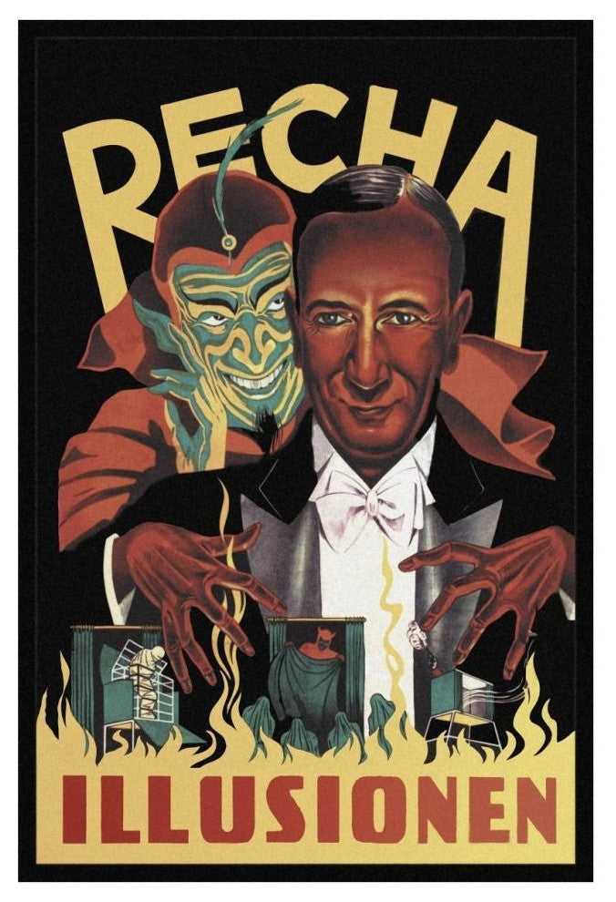 "Magicians: Recha Illusionen" Digital Paper Print, 26"x38"