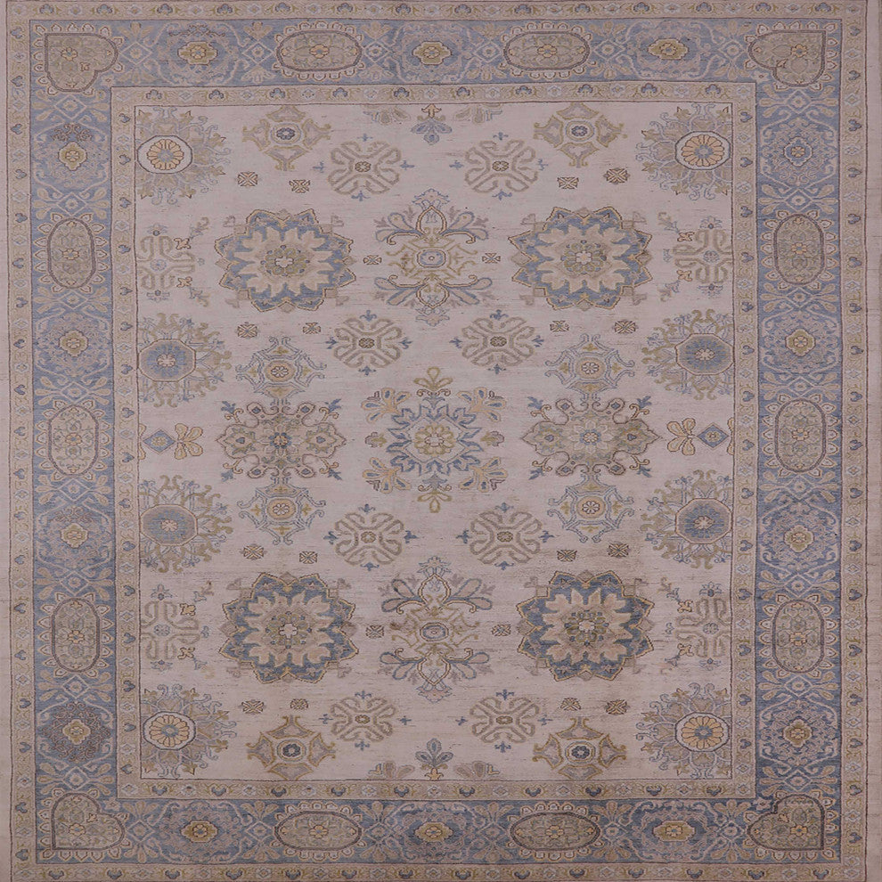 Ahgly Company Indoor Square Mid-Century Modern Area Rugs, 5' Square