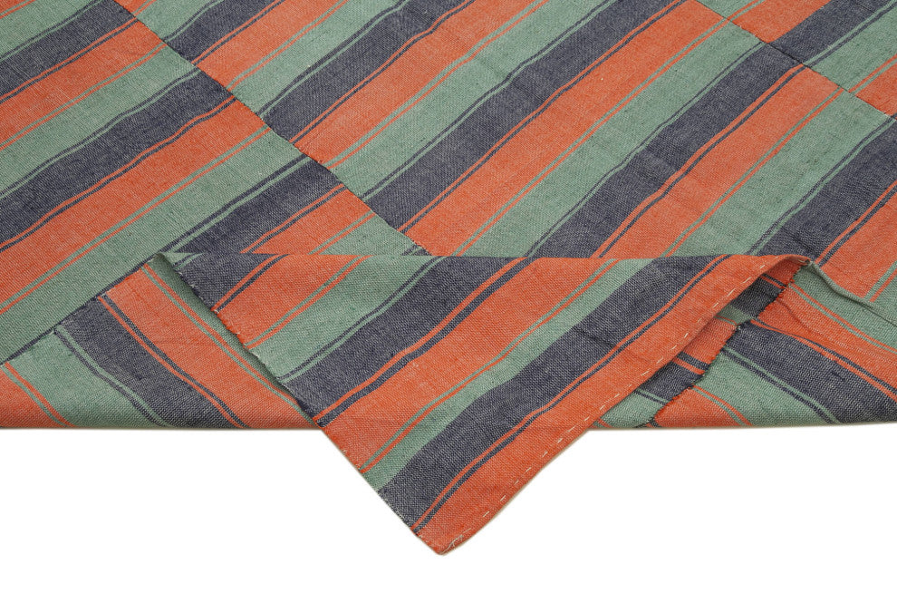 Rug N Carpet - Hand-knotted Oriental 6' 0'' x 10' 11'' Tribal Wool Kilim Rug