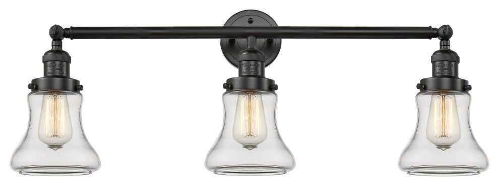 Innovations Lighting 205-Bk-G192-Led 3 Light Dimmable Led Bathroom Fixture