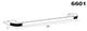 Cecilia Gold Swarovski Crystals Towel Bar. Polished Chrome-Gold, 23.6"