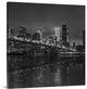 "Brooklyn" Wrapped Canvas Art Print, 24"x24"x1.5"