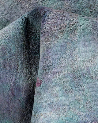 Vibrance, One-of-a-Kind Handmade Area Rug Gray, 4'2"x6'1"