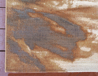 Unique Loom Brown Shore Outdoor 2' 2 x 3' 0 Area Rug