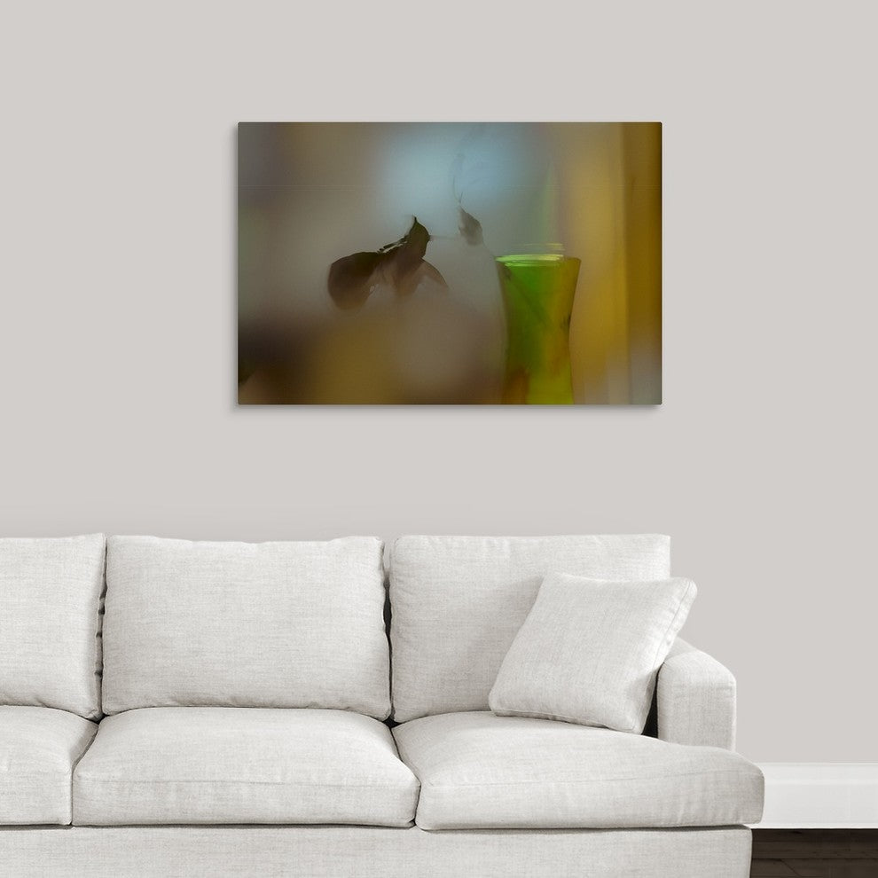 "The Fallen Hellebore" Wrapped Canvas Art Print, 36"x24"x1.5"