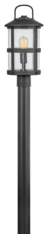 Hinkley Lighting 2687-LL Lakehouse 1 Light 18.75" Tall Post Light - Black