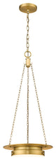 Z-LITE 1-Light Pendant, Heritage Brass