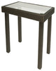 Karsyn Wicker Counter Height Bar Table, Brown