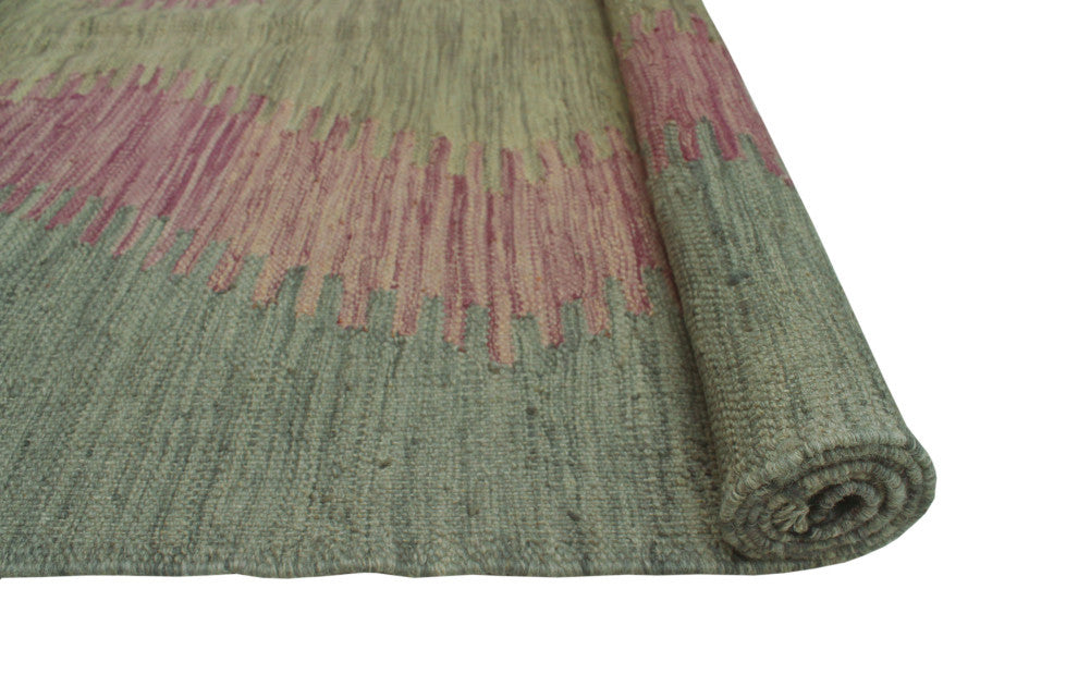 Winchester Kilim Jasiah Gray/Purple Rug, 3'3x4'11