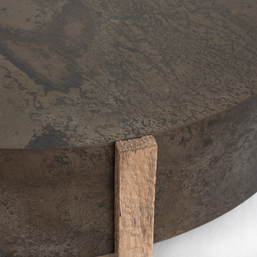 Bingham Coffee Table-Distressed Iron