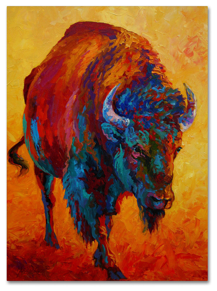 Marion Rose 'Head On' Canvas Art, 35" x 47"