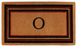 Esquire Monogram Doormat, Extra-Thick 2'x3', Letter O