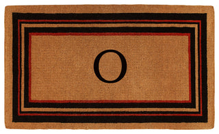 Esquire Monogram Doormat, Extra-Thick 2'x3', Letter O