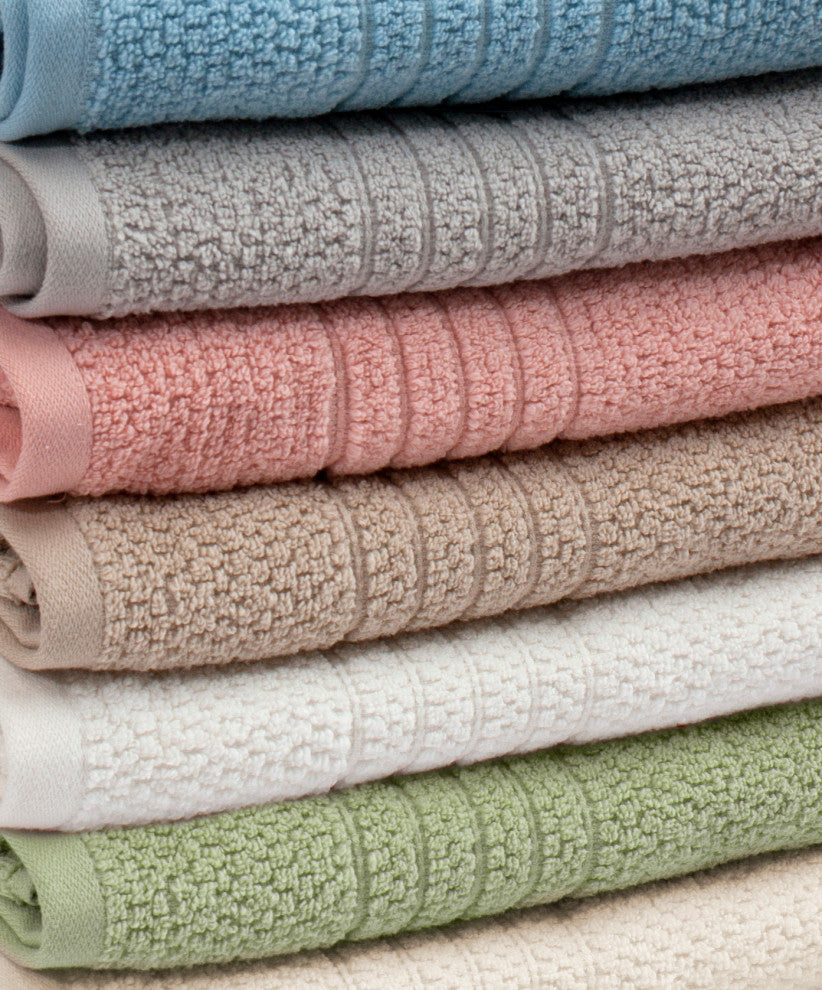 Softee 10-Piece 100% Cotton Bath, White