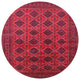 Ahgly Company Indoor Round Mid-Century Modern Area Rugs, 7' Round