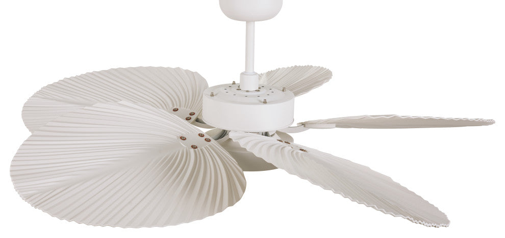 Lucci Air Bali 52" DC Ceiling Fan With Light, Antique White