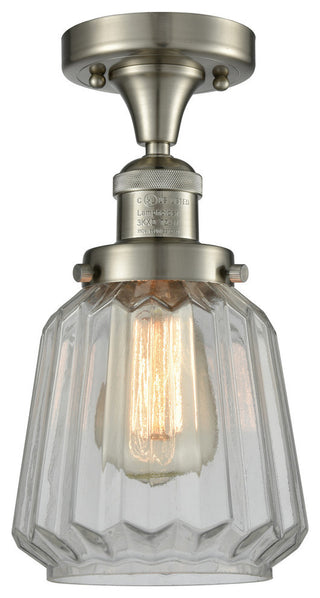 Innovations Lighting 517-1Ch-Sn-G142 1 Light Semi-Flush Mount