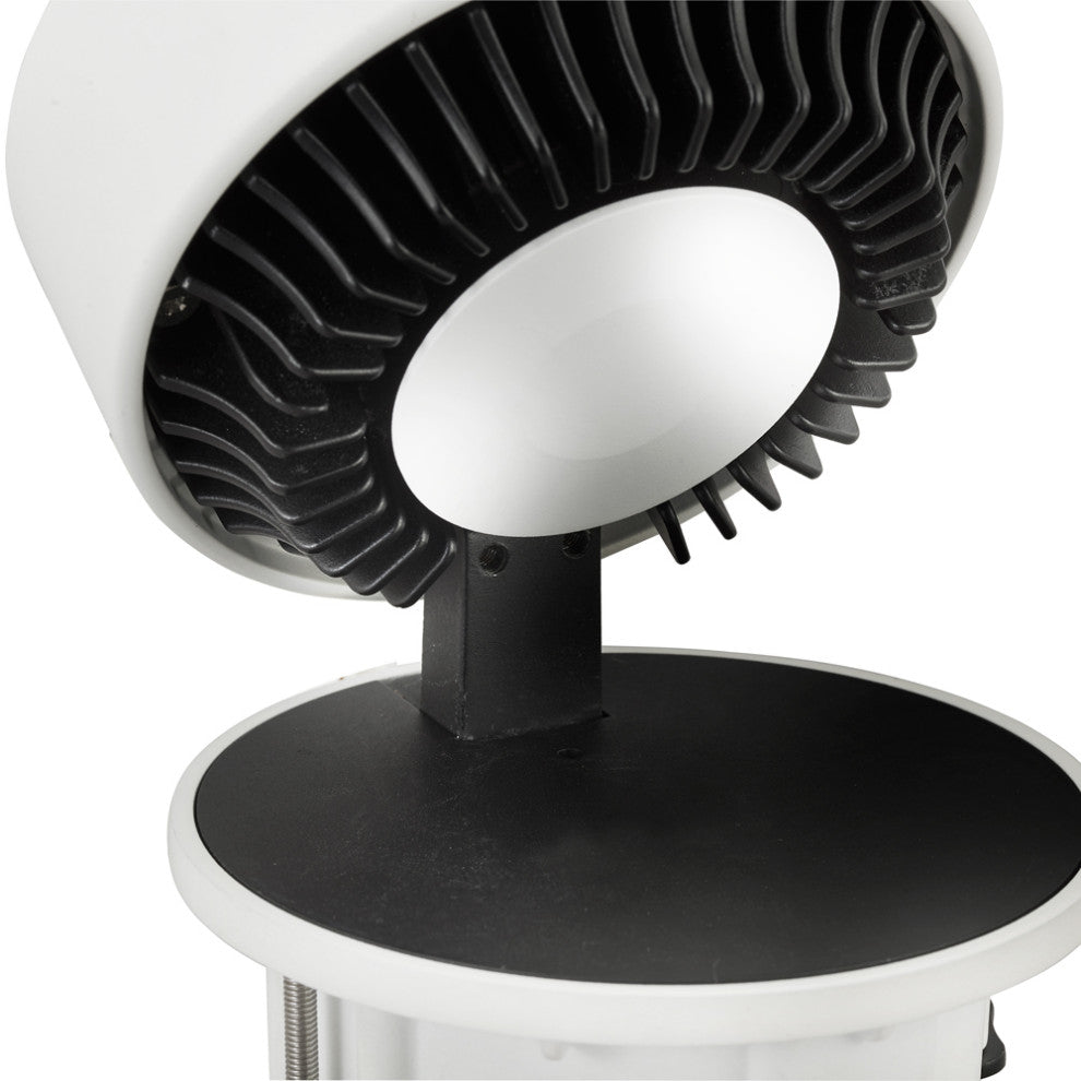 Integrated LED Flush Mounted Adjustable Downlight Commercial Grade, White